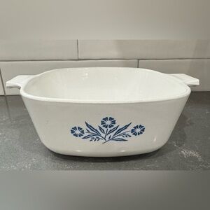Vintage Corning Ware Blue Cornflower 1 1/2 Quart Casserole Dish, No Lid